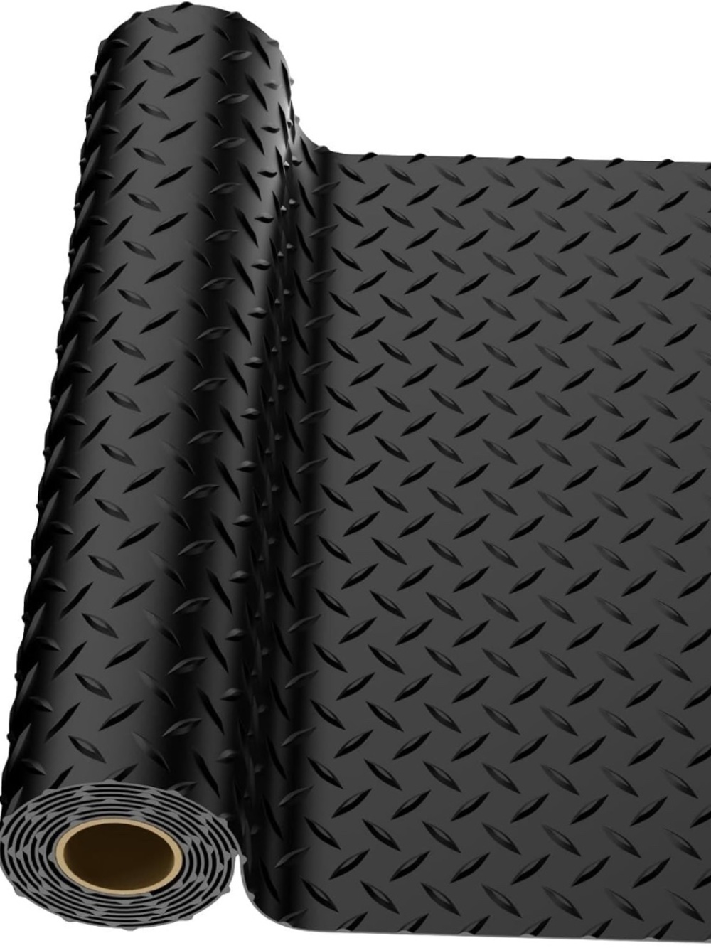 4x6 FT Garage Floor Mat, 2.8mm Thickened PVC Flooring Roll for Under Car